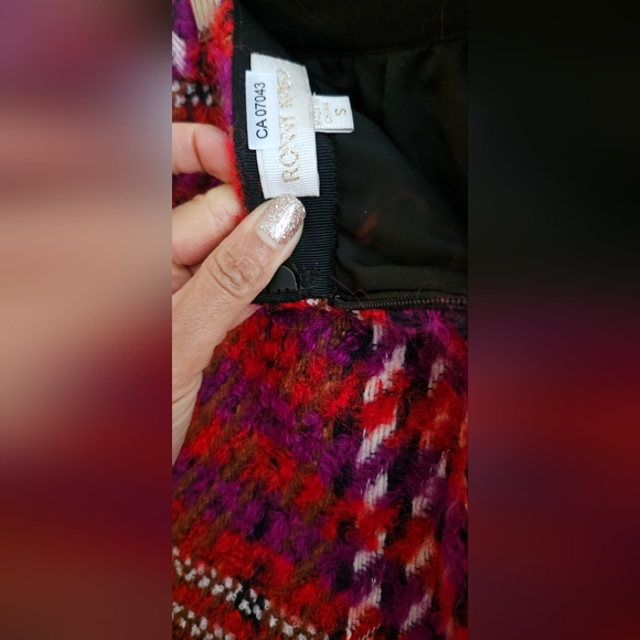 Ronny Kobo Quinn Bouclé Mini Skirt (Small) - Picture 7 of 8